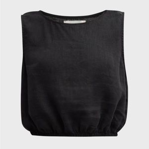 Xirena linen crop top. Brand new with tags